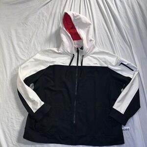 LRL Lauren Ralph Lauren Hoodie Jacket Size 3XL Color Block Pockets Long Sleeve